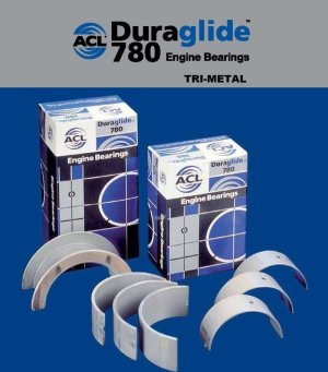 Chevrolet 454 Main Bearings - ACL - .30mm Oversized - `65-`00 Chevrolet 454 Main Bearings - ACL - .30mm Oversized - `65-`00