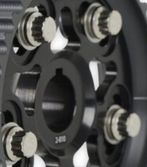 Honda Prelude Cam Gear - AEM - Tru-Time Adjustable, 5-Bolt Design - Black - `92-`01