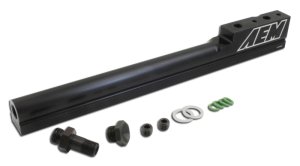 Acura Integra Fuel Rail - AEM - High Volume - Black - `94-`01 Acura Integra Fuel Rail - AEM - High Volume - Black - `94-`01