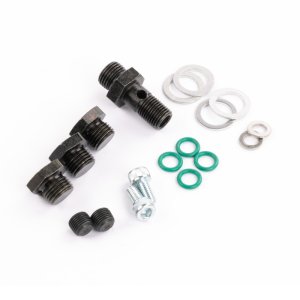Honda Prelude Fuel Injector Rail - AEM - High Volume - Black - `92-`01 Honda Prelude Fuel Injector Rail - AEM - High Volume - Black - `92-`01