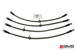 Mitsubishi Lancer Brake Line Kit - AMS - Stainless Steel - `08-`15