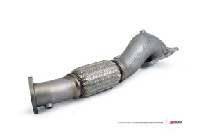Mitsubishi Evolution Performance Exhaust - AMS - Widemouth Downpipe w/Turbo Outlet Pipe - `08-`15