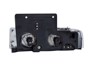 Chevrolet Astro Headlights - ANZO - Crystal - Chrome - `95-`05