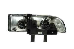 Chevrolet S10 Headlights - ANZO - Crystal, Clear Lens - Chrome - `98-`05 Chevrolet S10 Headlights - ANZO - Crystal, Clear Lens - Chrome - `98-`05