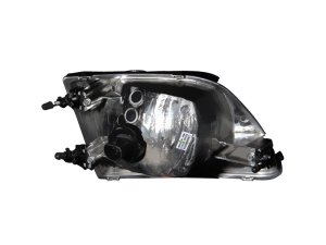 Ford F-150 Headlights - Front - ANZO - Crystal - Chrome - `97-`03