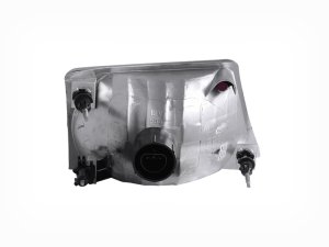 Ford Ranger Headlights - ANZO - Crystal, Clear Lens, Chrome Housing - Chrome - `98-`00