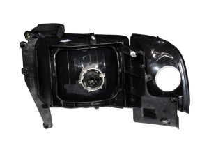Dodge Ram Headlights - ANZO - Crystal with Clear Lens - Black - `94-`01