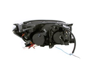 Toyota Rav4 Projector Headlights - ANZO - w/ Halo, Clear Lens - Chrome - `06-`08