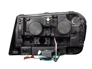 Chevrolet Trailblazer Headlights - ANZO - Projector w/ Halo - Black - `02-`09