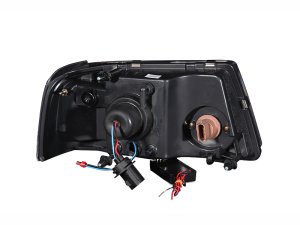 Ford Ranger Projector Headlights - ANZO - Halo CCFL - Black - `01-`11