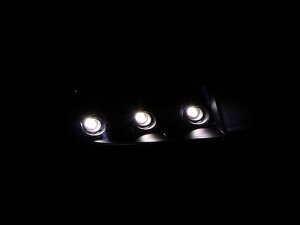 Dodge Ram Crystal Headlights - ANZO - Clear Lens w/ LED - Black - `94-`01