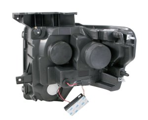 Ford F-150 Projector Headlights - ANZO - G2 w/ Halo, CCFL - Chrome - `09-`14