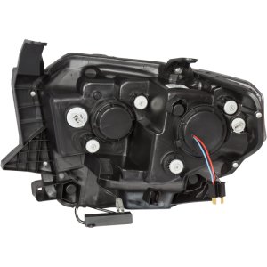 Toyota Tundra Projector Headlights - ANZO - w/ U-Bar - Chrome - `14-`16