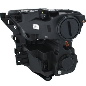 Ford F-150 Projector Headlights - ANZO - Plank Style Design - Chrome with Amber - `15-`16