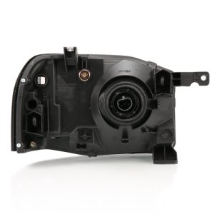 Nissan Frontier SE Headlights - ANZO - Crystal, Amber Reflector, Clear Lens - Black - `01-`04