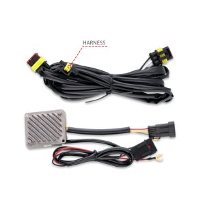 Chevrolet Silverado 1500 LED Projector Headlight - Driver Side - ANZO - Light Bar Switchback Sequential Black Housing - `19-`22