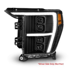 Ford F-150 LED/Projector Headlight - Driver Side - ANZO - Z-Series Full LED - `21-`23