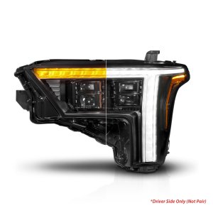 Toyota Tundra Headlights - Driver Side - ANZO - Z-Series Full LED Proj - `22-`24