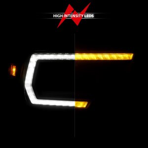 RAM 2500 Headlight - Passenger Side - ANZO - Z-Series Full LED Projector DRL/Init/SeqSig - `19-`24