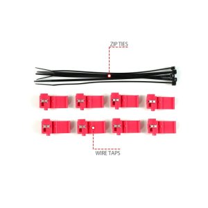 Toyota 4Runner LED/Projector Headlights - ANZO - Square Projector Headlight Set w/LED DRL - Sequential Turn Signal - Clear Lens - Black Housing - Pair - Black - `10-`13