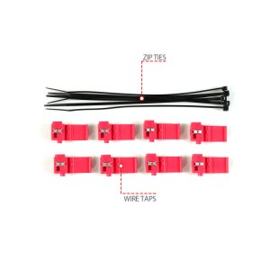 Toyota 4Runner LED/Projector Headlights - ANZO - Square Projector Headlight Set w/LED DRL - Sequential Turn Signal - Clear Lens - Black Housing - Pair - Black - `10-`13