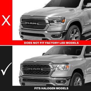 Ram 1500 Headlights - Driver Side - ANZO - Full LED Proj Headlights DRL/SeqSig - Black - `19-`24 Ram 1500 Headlights - Driver Side - ANZO - Full LED Proj Headlights DRL/SeqSig - Black - `19-`24