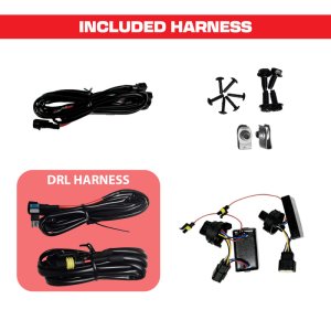 RAM 1500 LED Projector Headlight - Passenger Side - ANZO - Full LED Proj DRL/SeqSig - Black - `19-`24