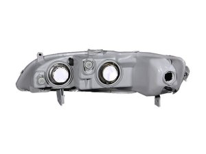 Honda Accord Headlights - ANZO - Crystal - Black - `98-`02 Honda Accord Headlights - ANZO - Crystal - Black - `98-`02