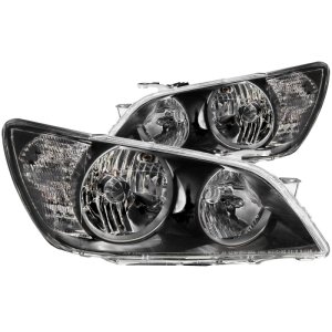 Lexus IS300 Headlights - ANZO - Crystal - Black - `01-`05