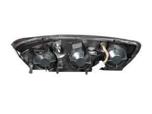 Chevrolet Malibu Headlights - ANZO - Crystal - Black - `04-`07