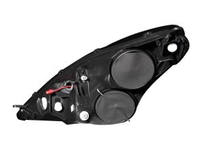 Toyota Celica Projector Headlights - ANZO - w/Halo, Clear Lens, CCFL, For Use w/Non HID Models Only - Black - `00-`05