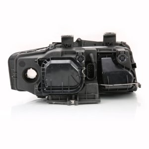 Audi A4 Projector Headlights - ANZO - G2 Halogen - Black - `02-`05