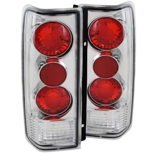 Chevrolet Astro Taillights - ANZO - G2 - Chrome - `85-`05
