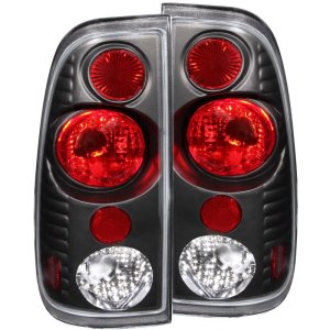 Ford F-150 Tail Light Assembly - ANZO - G2 - Black - `97-`03
