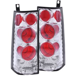 Chevrolet Express Taillights - ANZO - Chrome - `03-`15