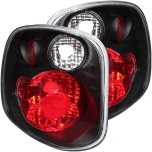 Ford F-150 Taillights - ANZO - Black - `01-`03