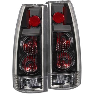 Cadillac Escalade Tail Lights - ANZO - New Gen - Black - `99-`00