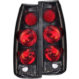 Cadillac Escalade Taillights - ANZO - 3D Style - Dark Smoke - `99-`00