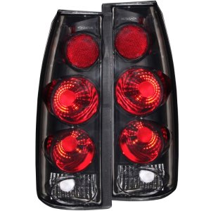 Cadillac Escalade Taillights - ANZO - 3D Style - Dark Smoke - `99-`00