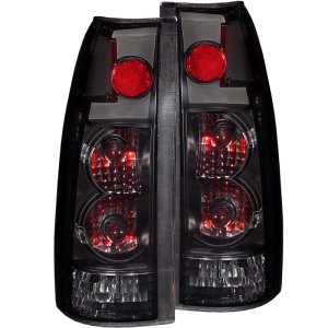 Cadillac Escalade Taillights - ANZO - G2 - Dark Smoke - `99-`00