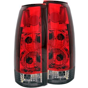 Cadillac Escalade Taillights - Rear - ANZO - G2 - Red/Smoke - `99-`00 Cadillac Escalade Taillights - Rear - ANZO - G2 - Red/Smoke - `99-`00