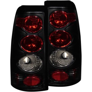 Chevrolet Silverado 1500 Tail Light Assembly - Rear - ANZO - Dark Smoke - `99-`02