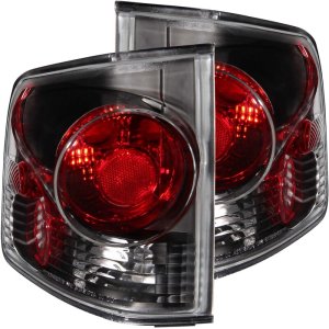 Chevrolet S10 Tail Light Assembly - ANZO - 3D Style - Dark Smoke - `95-`05