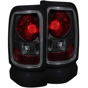 Dodge Ram Tail Light Assembly - Rear - ANZO - Dark Smoke - `94-`01