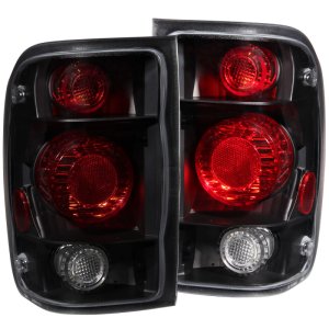 Ford Ranger Taillights - ANZO - G2 - Dark Smoke - `98-`00