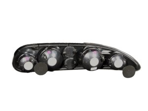 Chevrolet Camaro Taillights - ANZO - Clear Lens - Black Housing - Black - `93-`02