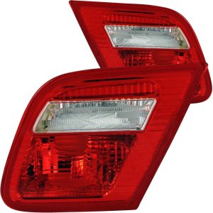 BMW 3 Series Tail Light Assembly - Inner - ANZO - Red/Clear - `00-`03