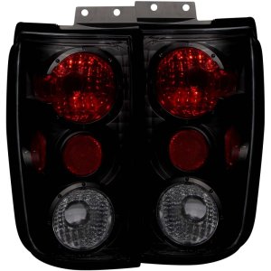 Ford Expedition Taillights - Rear - ANZO - ANZ Smoke Lens - Smoke - `97-`02
