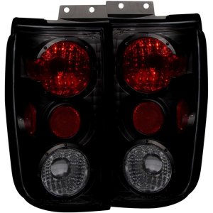 Ford Expedition Taillights - Rear - ANZO - ANZ Smoke Lens - Smoke - `97-`02