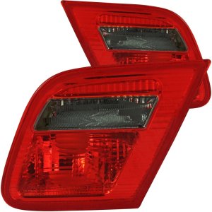 BMW 3 Series Tail Light Assembly - Inner - ANZO - Red/Smoke - `00-`03